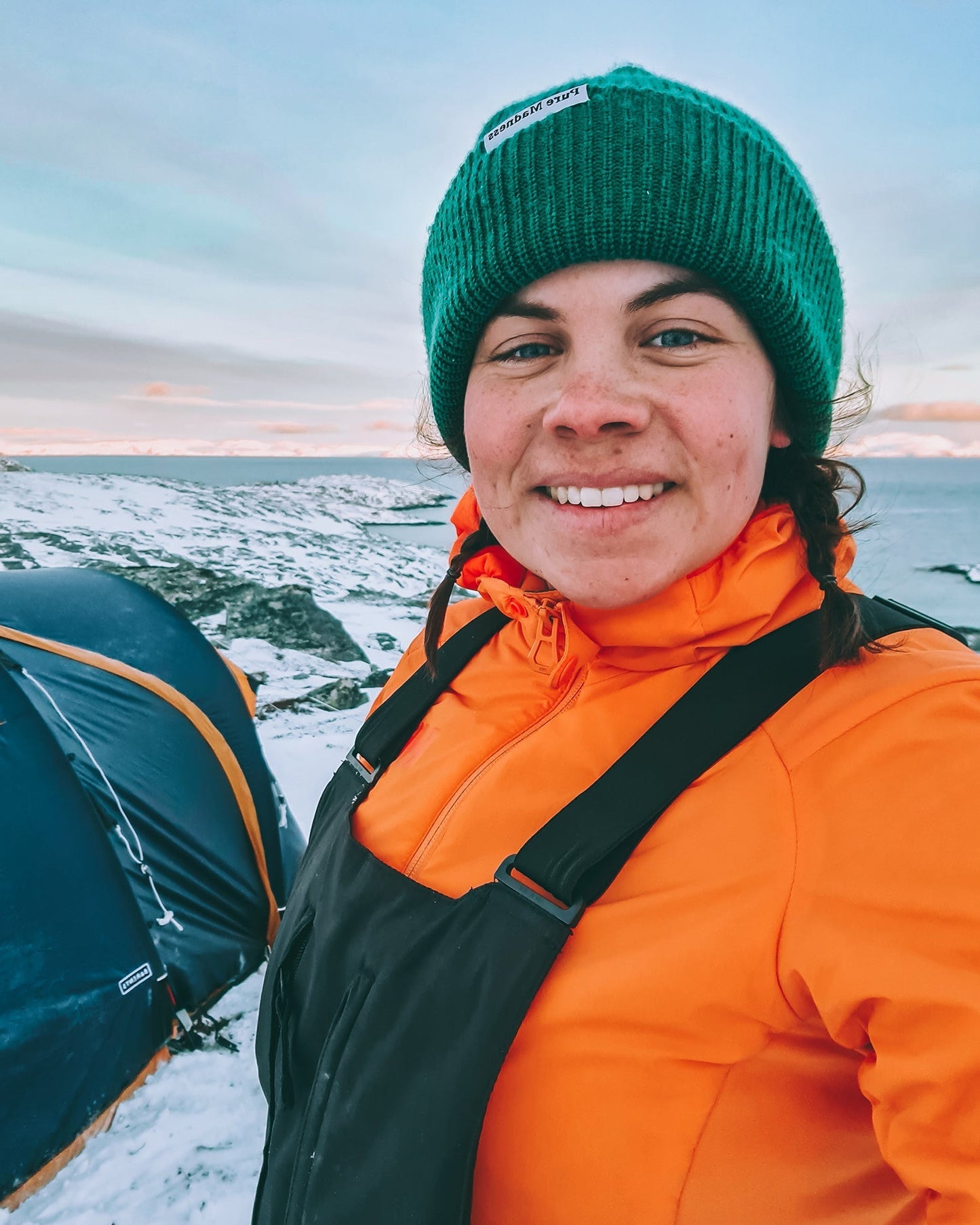 Green Captain Merino Beanie - Pure Madness Apparel