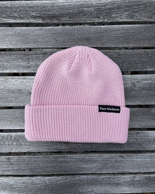 Pink Captain Merino Beanie - Pure Madness Apparel