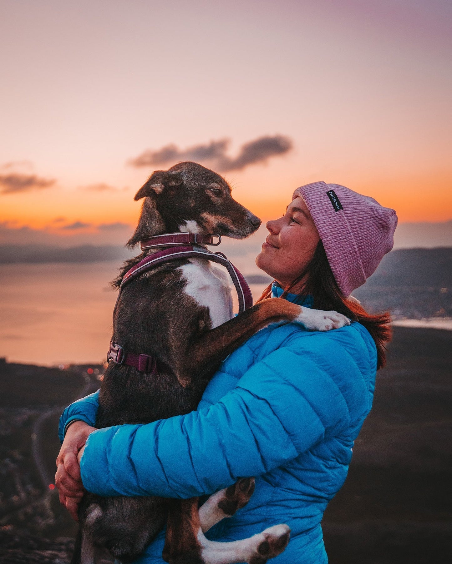 Pink Captain Merino Beanie - Pure Madness Apparel