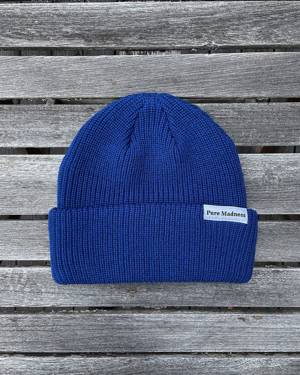 Blue Captain Merino Beanie - Pure Madness Apparel