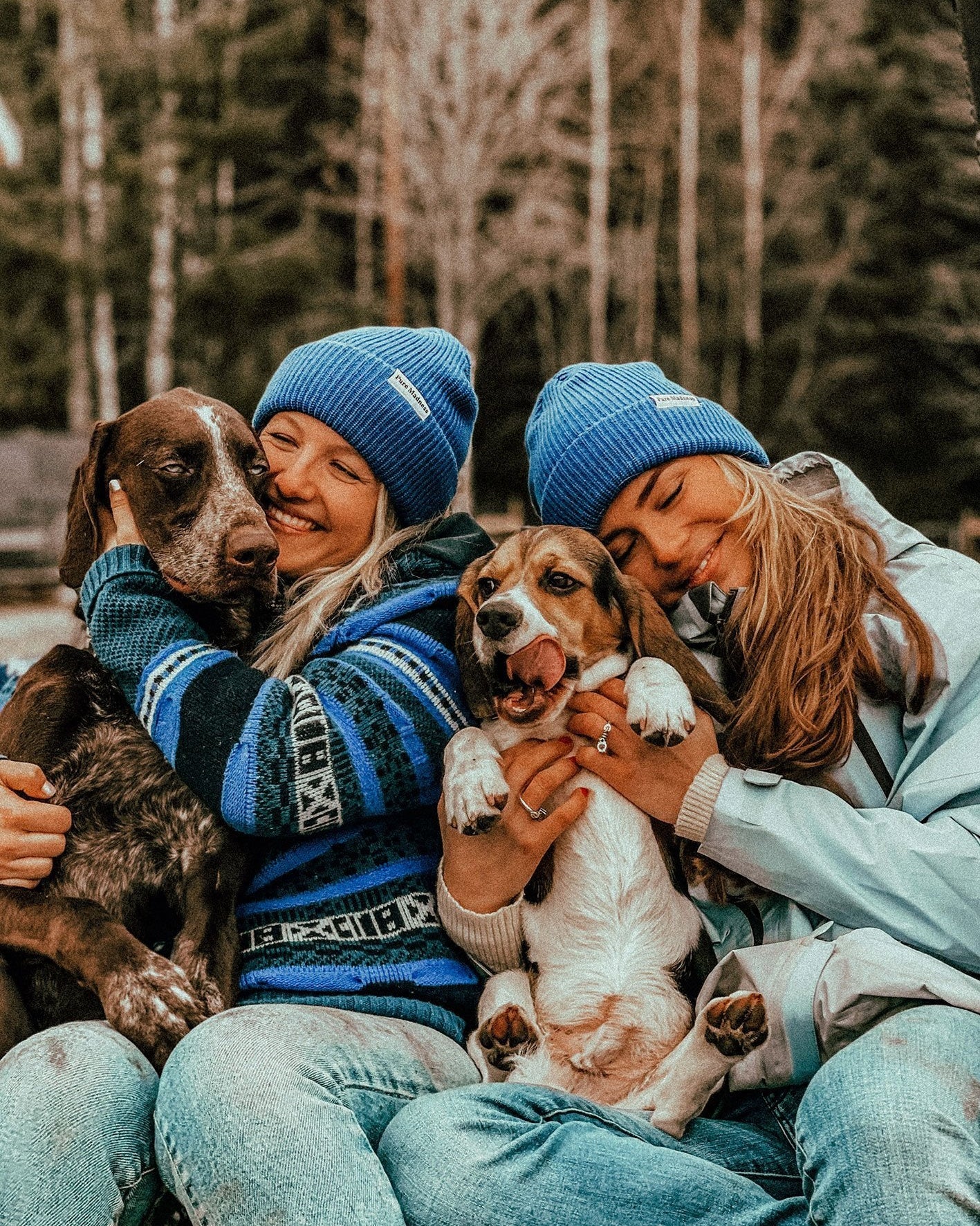 Blue Captain Merino Beanie - Pure Madness Apparel