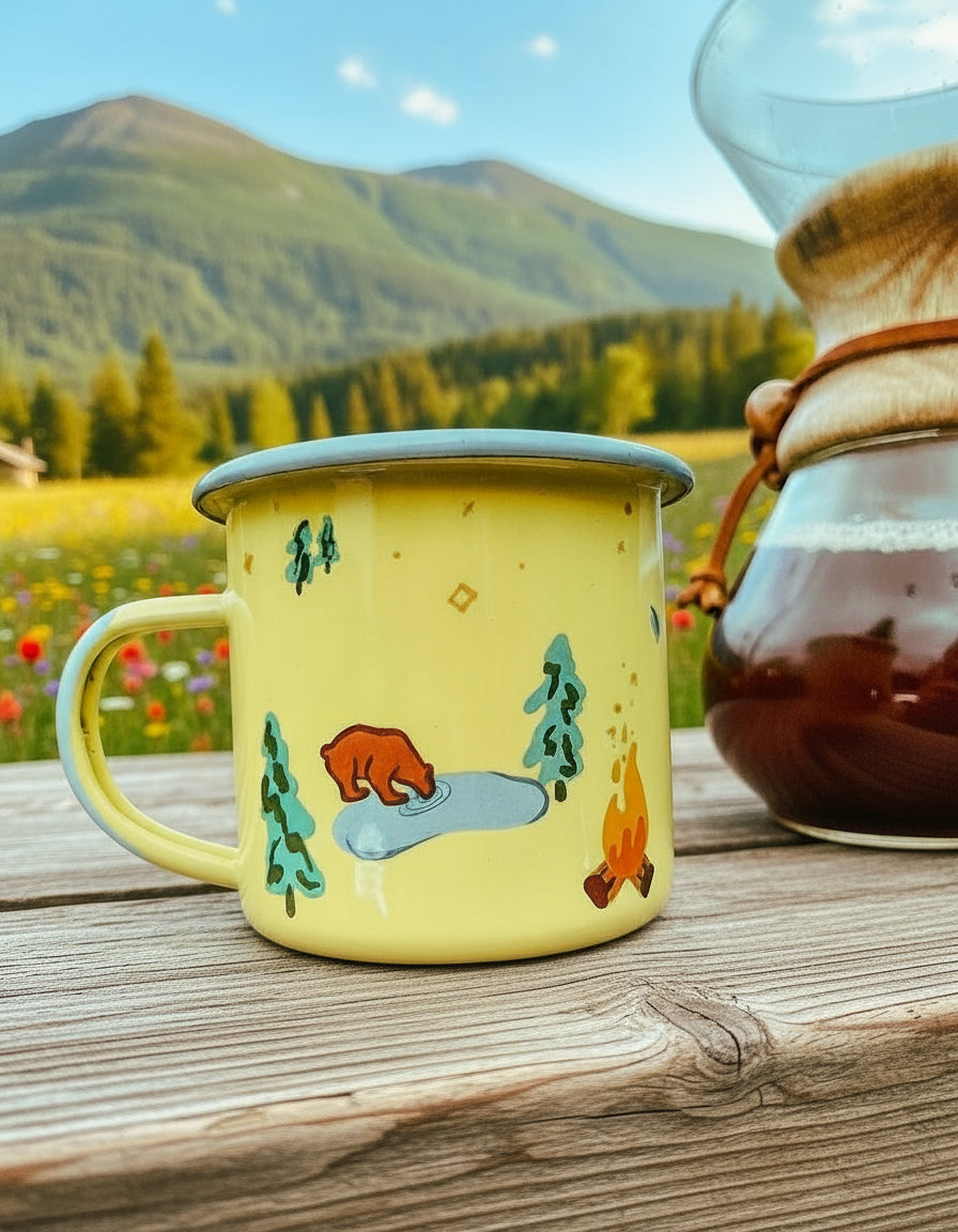 Brother Bear Enamel Mug - Pure Madness Apparel