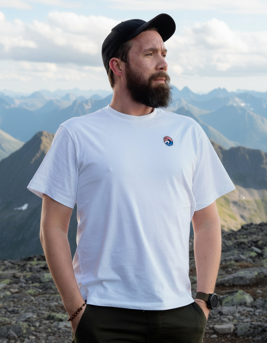 Let the Adventure Begin White Tee - Pure Madness Apparel