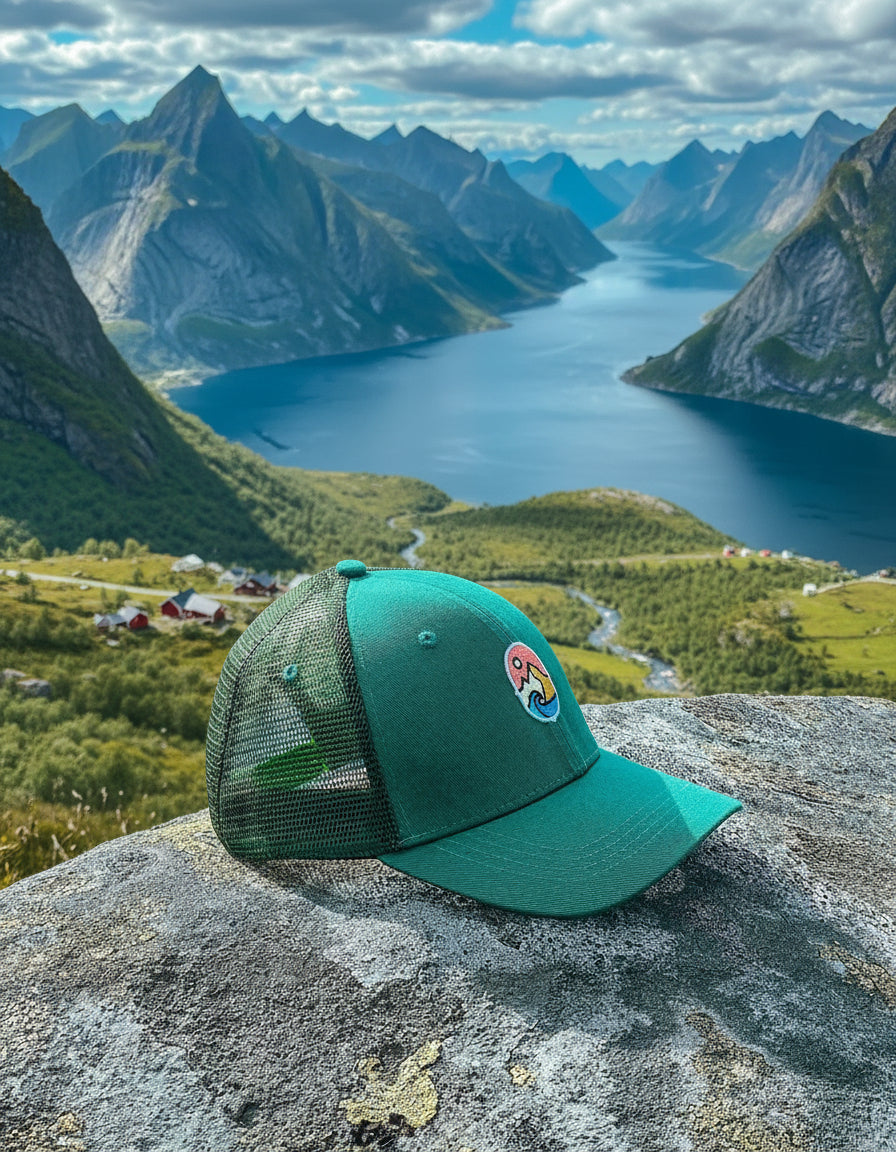 Trucker Cap Teal - Pure Madness Apparel