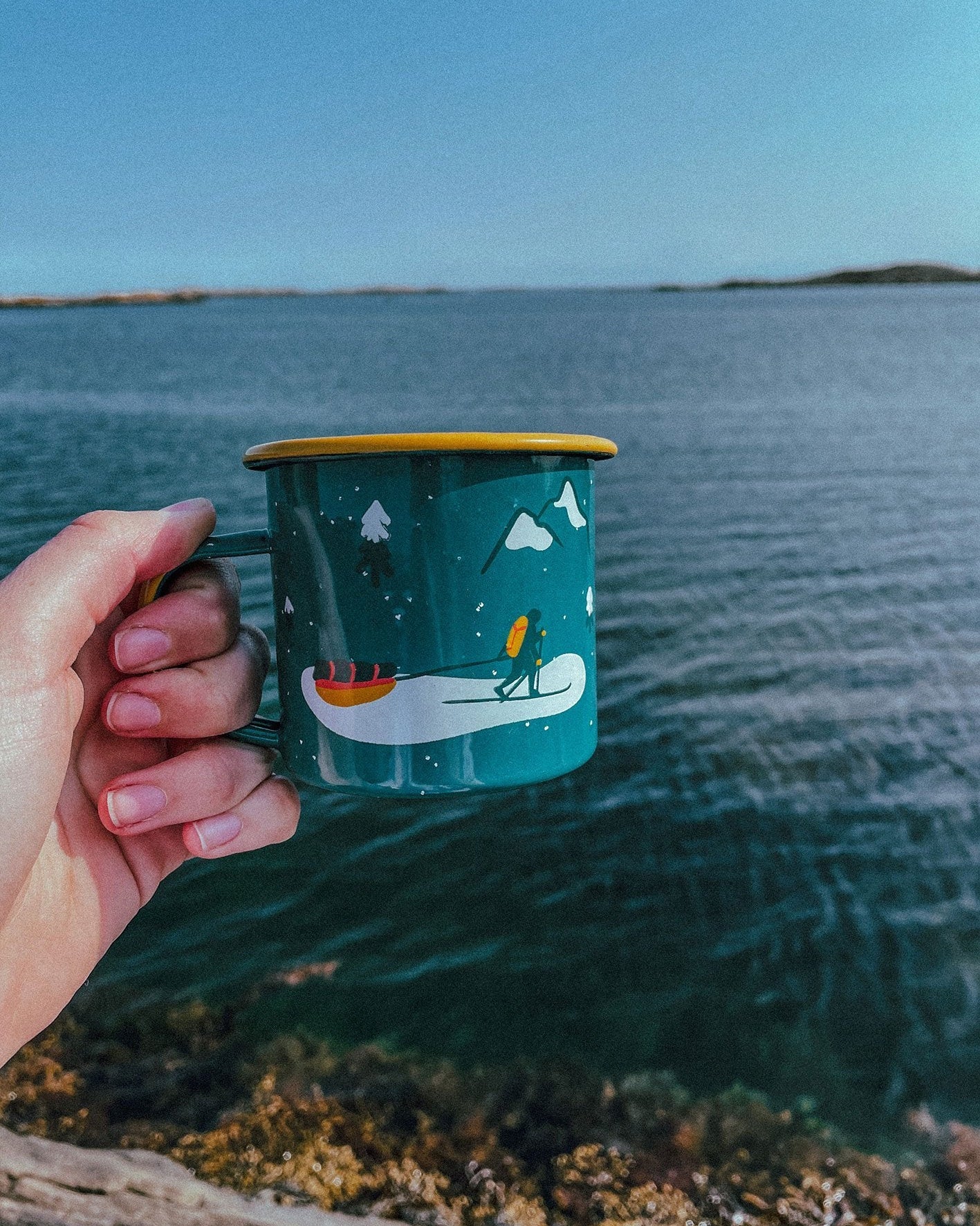 Winter Explorer Enamel Mug - Pure Madness Apparel